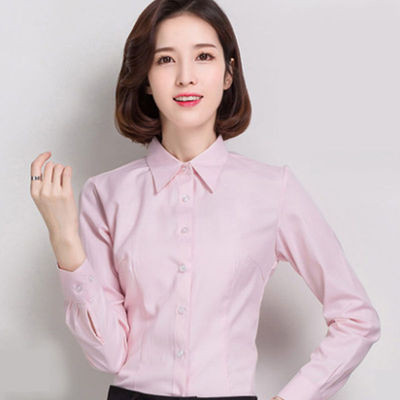 Women Cotton Shirts Women White Shirt Long Sleeve Blouse Female Tops OL Basic Shirt Blouses 2022 Fashion Elegant Woman Clothing