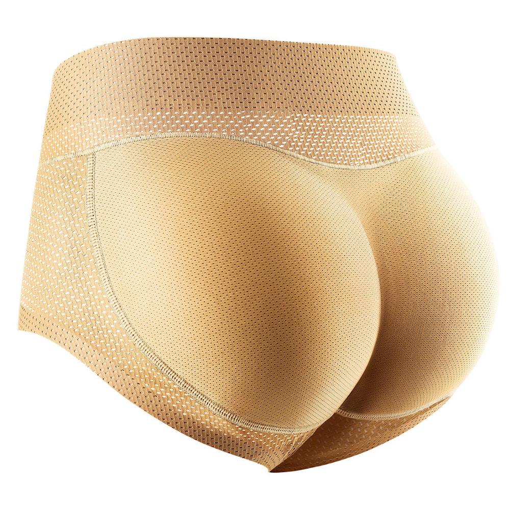 Women Padded Push Up Panties Butt Lifter Shaper Fake Ass Buttocks Hip Pads Invisible Control Panties Briefs Underwear Lingerie