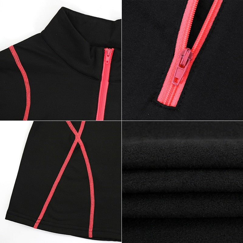 Winter Women&#39;s Thermal Underwear Sets High-collar Winter Fast Dry Long Johns Thermo Underwear Women Shirt Female Warm Clothes