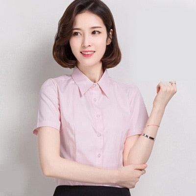 Women Cotton Shirts Women White Shirt Long Sleeve Blouse Female Tops OL Basic Shirt Blouses 2022 Fashion Elegant Woman Clothing