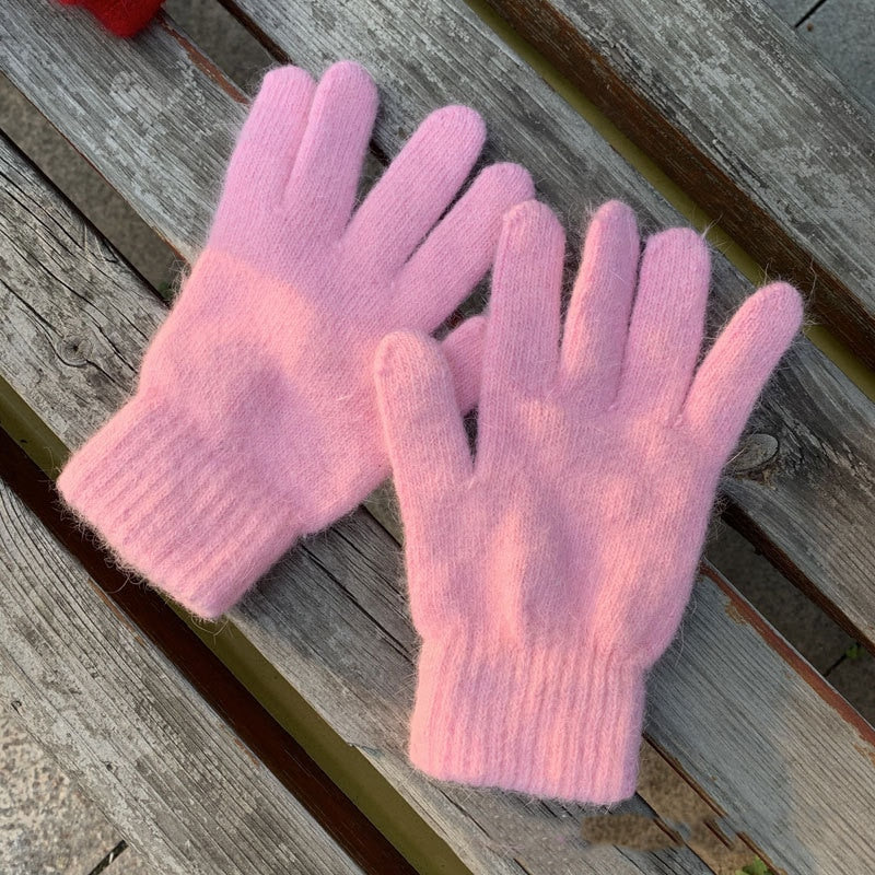 Gloves women&#39;s winter  cute plush warm riding gloves women gloves  womens gloves  women winter gloves  winter gloves women