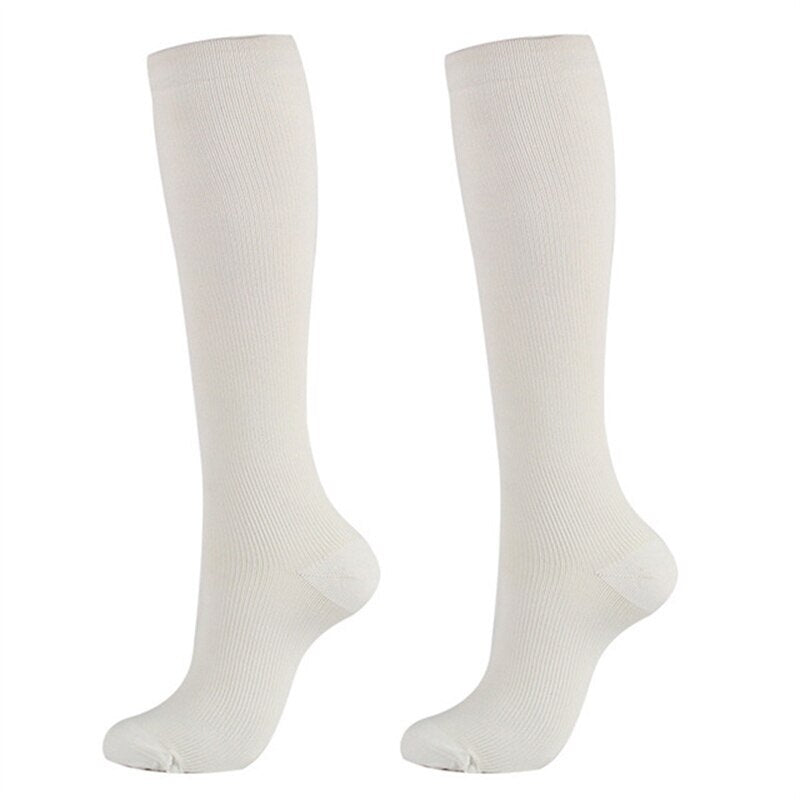 Running Sports Socks Men Women Compression Socks for Football Soccer Medical Varicose Veins Nursing Compression Cycling Socks