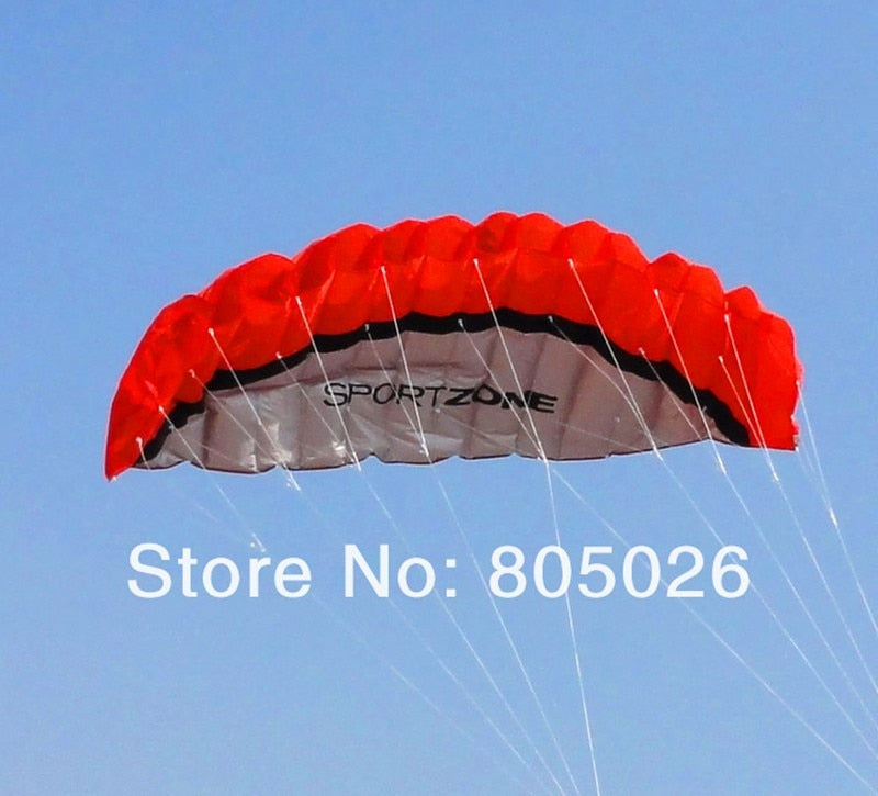 free shipping 2.5m dual Line Stunt power Kite soft kite Parafoil kite surf flying outdoor fun sports kites kiteboard factory koi