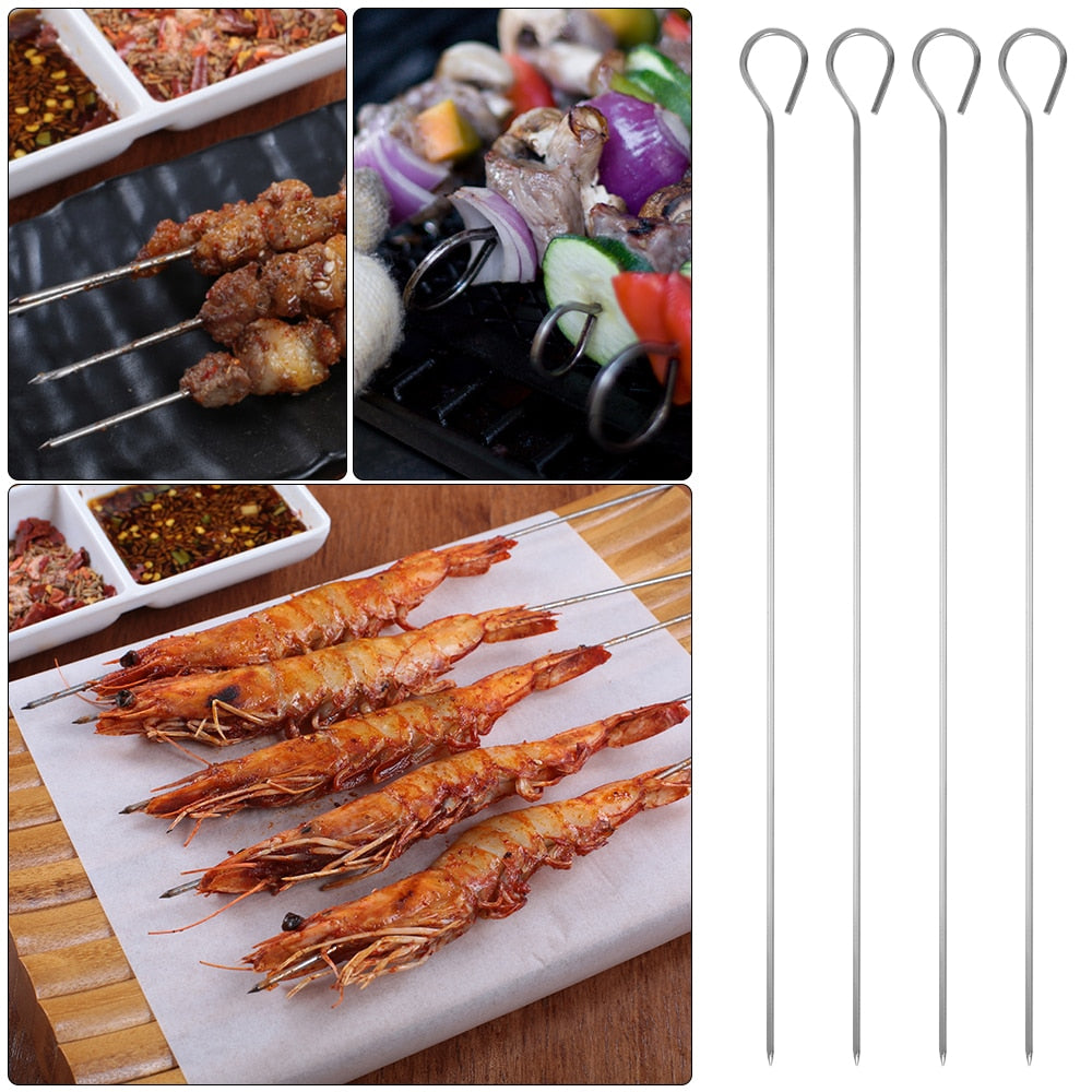 Stainless Steel BBQ Tools Set Barbecue Grilling Utensil Accessories Camping Outdoor Cooking Tools Kit BBQ Utensils