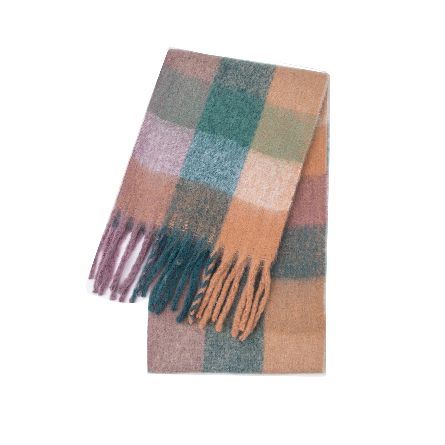 2022 NEW Luxury Cashmere Women Plaid Scarf Winter Warm Shawl and Wrap Bandana Pashmina Long Tassel Female Foulard Thick Blanket