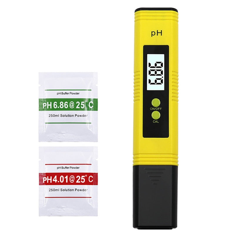 PH Meter 0.01 High Precision for Water Quality Tester with 0-14 Measurement Range Suitable Aquarium Swimming Pool