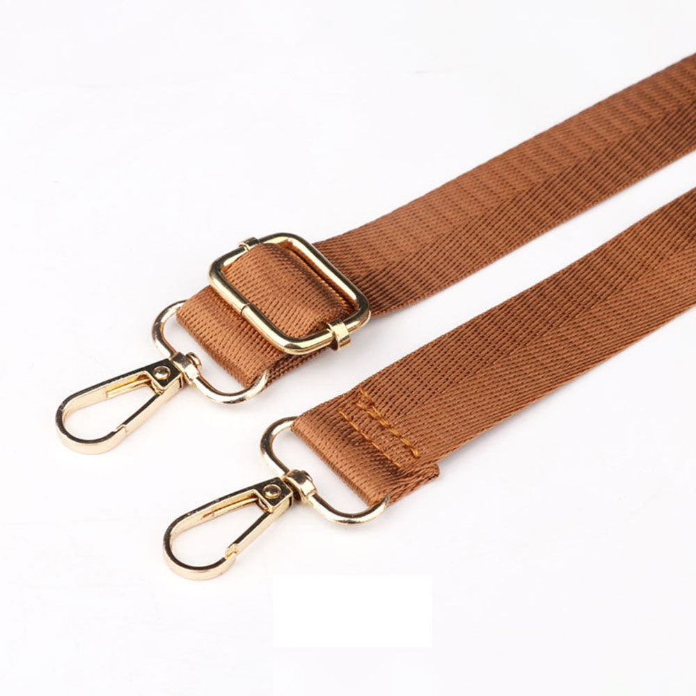 1.3M Long Shoulder Bag Strap Fashion Wide Replacement Strap For Bags Nylon Woman Messenger Accessories Bag Correa De Repuesto