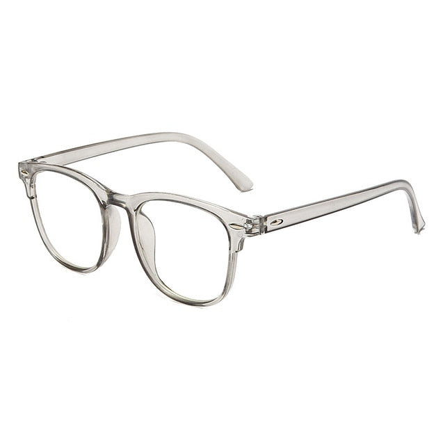 Transparent Computer Glasses Frame Women Men Anti Blue Light Round Eyewear Blocking Glasses Optical Spectacle Eyeglass