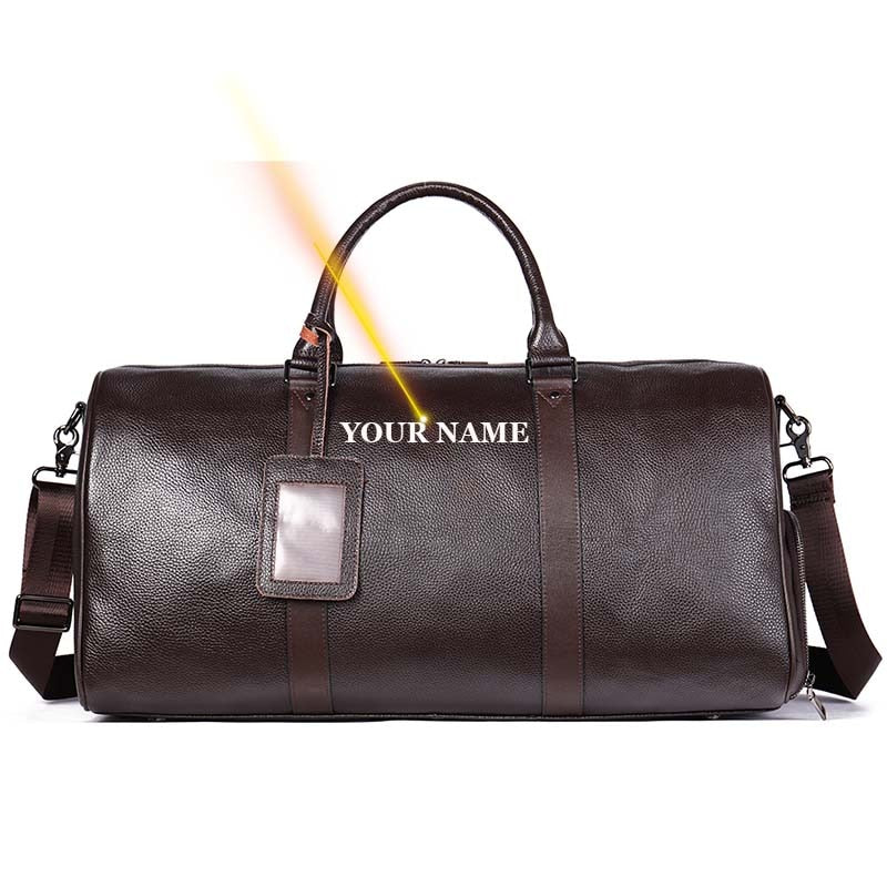 WESTAL100% Genuine Leather Men Travel Bag Real Leather Carry-on Hand Luggage Bags Travel Shoulder Bag Big Totes Bags Male