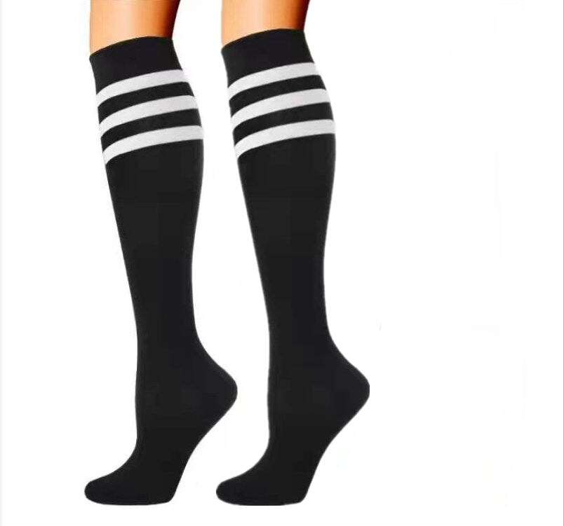 Running Sports Socks Men Women Compression Socks for Football Soccer Medical Varicose Veins Nursing Compression Cycling Socks