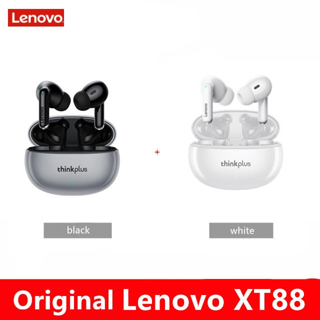 NEW Original Lenovo XT88 TWS Wireless Earphone Bluetooth 5.3 Dual Stereo Noise Reduction Bass Touch Control Long Standby headset