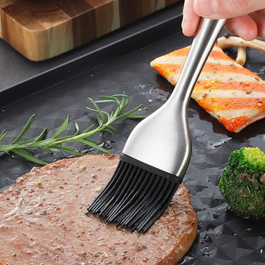 Silicone Kitchen Oil Brush BBQ Grill Basting Brush Barbecue Cooking Brush Silicone Pastry Brush for Baking Grill BBQ Accessories