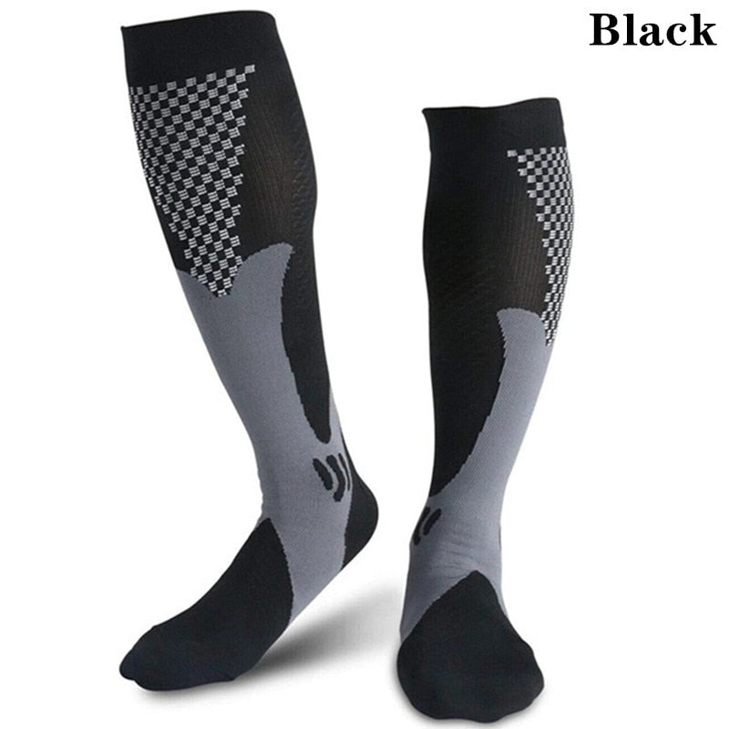 Running Sports Socks Men Women Compression Socks for Football Soccer Medical Varicose Veins Nursing Compression Cycling Socks