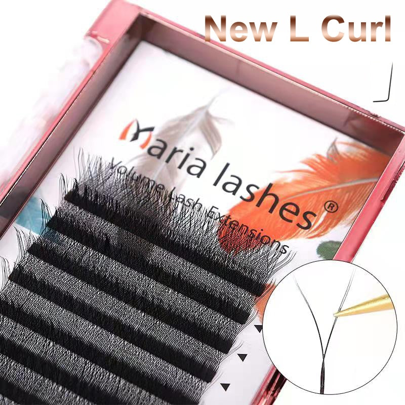 MARIA Y Volume Eyelash Extensions D/L Curl YY Wire Beauty Health Russian Lashes Bundles Private Label Supplies Makeup Wholesale