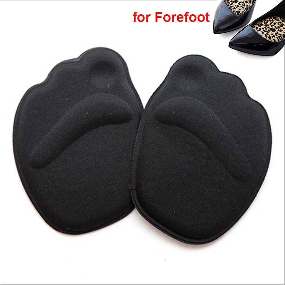 2pcs Shoe Heel Insoles Foot Heel Pad Sports Shoes Adjustable Antiwear Feet Inserts Insoles Heel Protector Sticker Insole Brioche