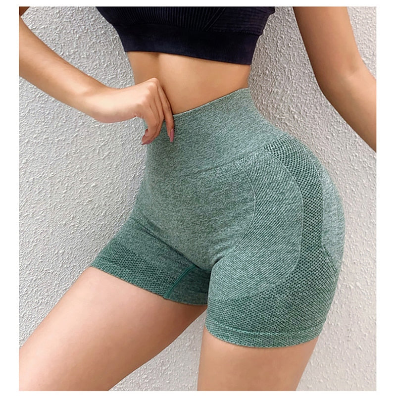 New 1PC  Women Shorts Sports Shorts Women Jogging Fitness High Waist Gym shorts Leggings New