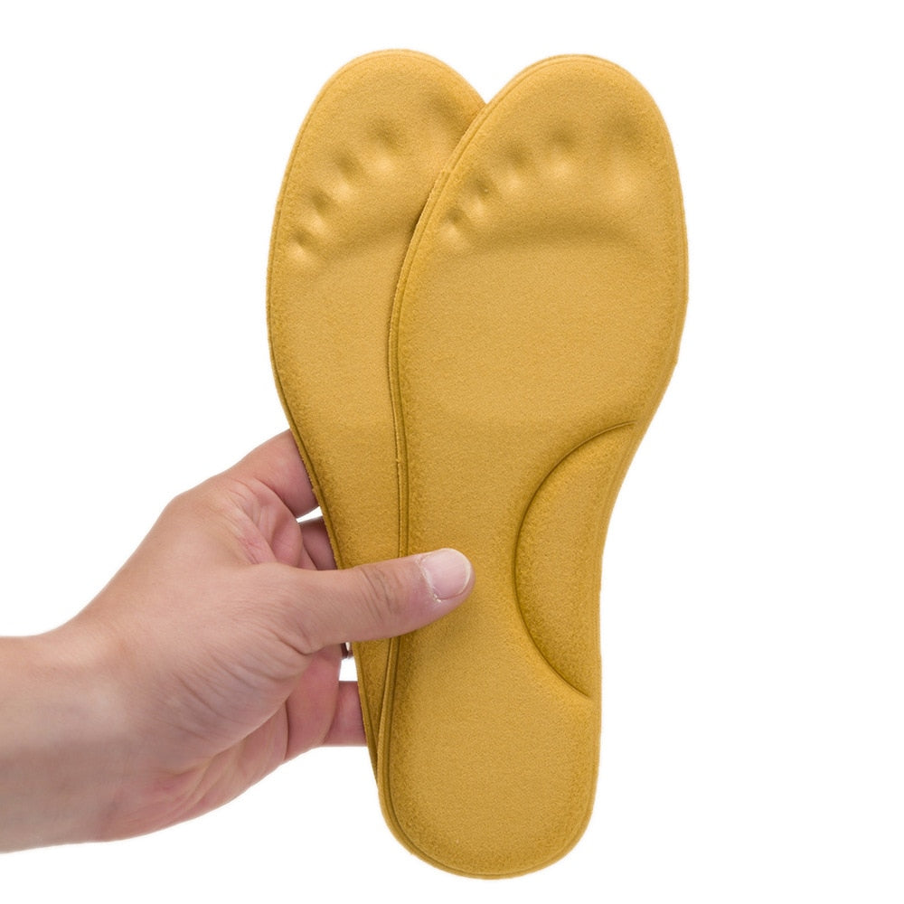 Self Heating Insoles Thermostatic Thermal Insole Massage Memory Foam Arch Support Shoe Pad Heated Pads Winter Warm Men Women