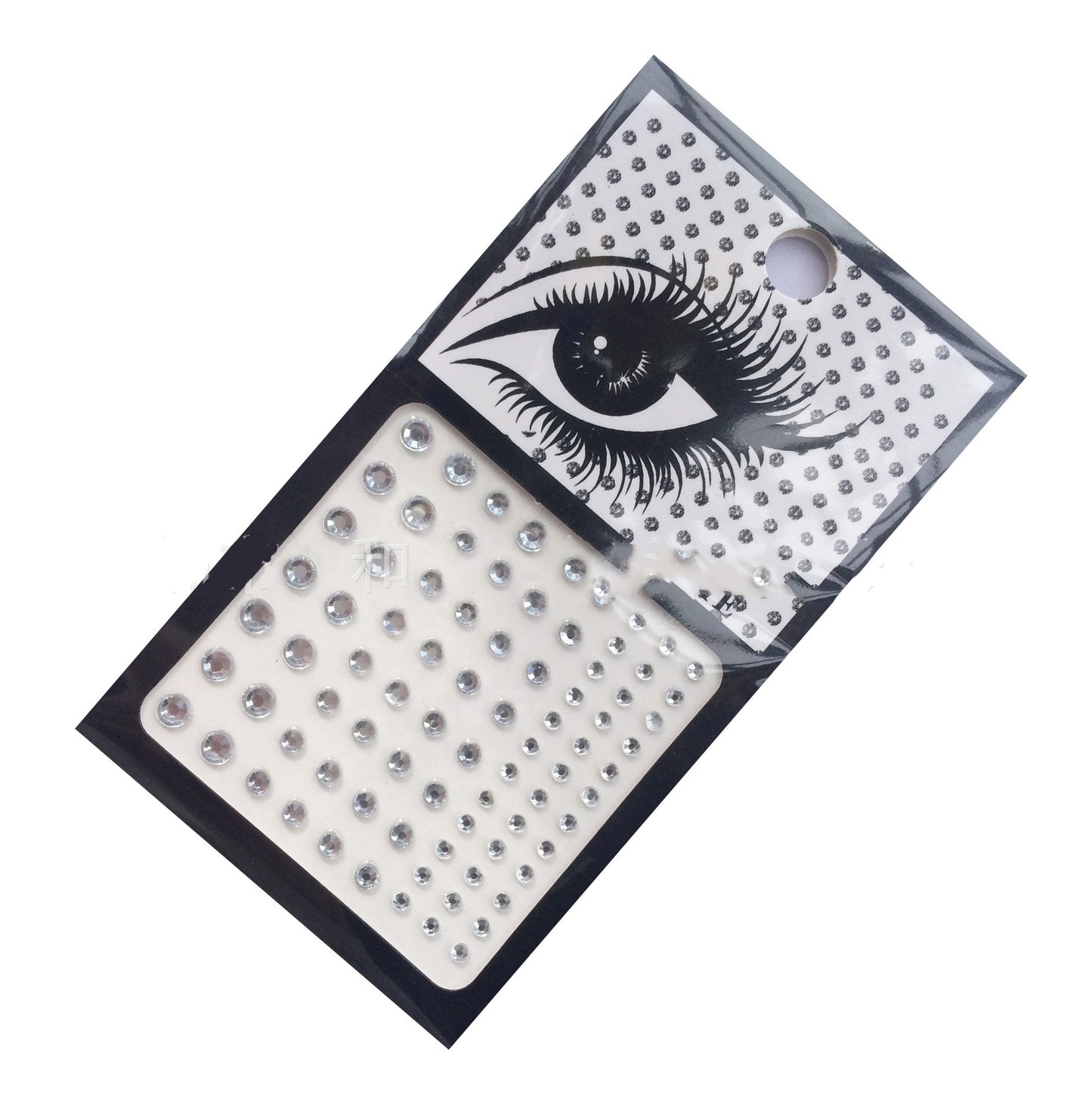 Fashion Women Rhinestone Face Tattoos Diamond Pearl Eyes Makeup Crystal Glitters for the Face Jewelry Eyes Temporary Stickers