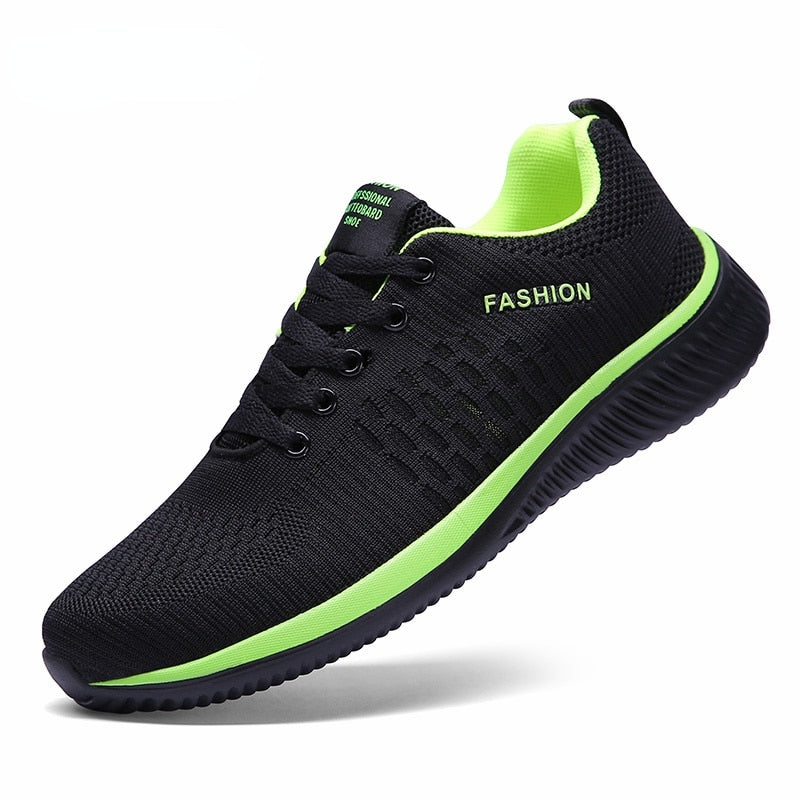 Mens Shoes Casual Sneakers Breathable Light Running Shoes Men Sports Shoes Mesh Plus Size Comfortable Walking Man Vulcanize Shoe