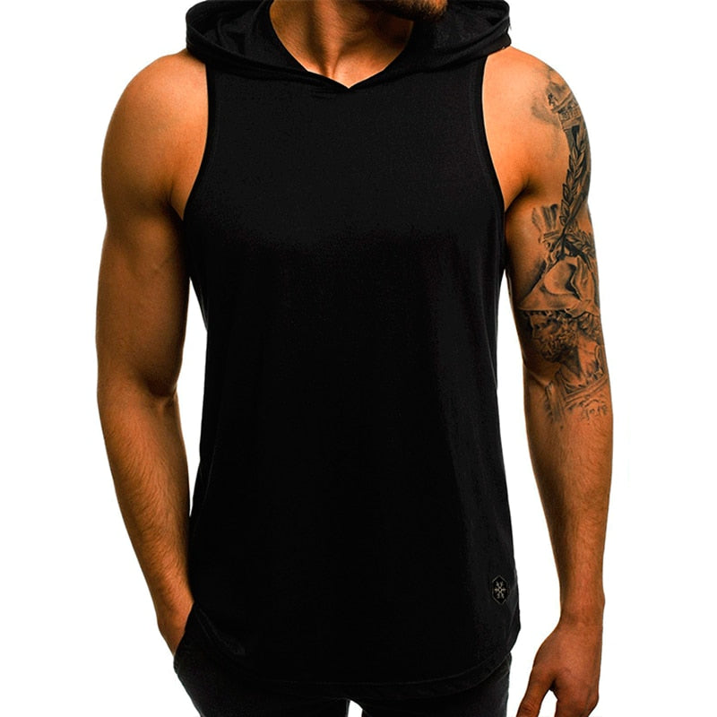 MRMT 2023 Brand New Men&#39;s Vest Casual Slim Breathable Hoody Waistcoat Sleeveless Men Vest For Male Man Tank Tops Hoodies Vests