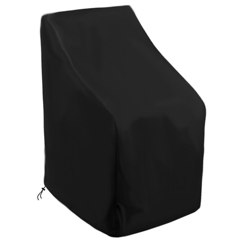 Stacked Chair Dust Cover Storage Bag Outdoor Garden Patio Furniture Protector High Quality Waterproof Dustproof Chair Organizer