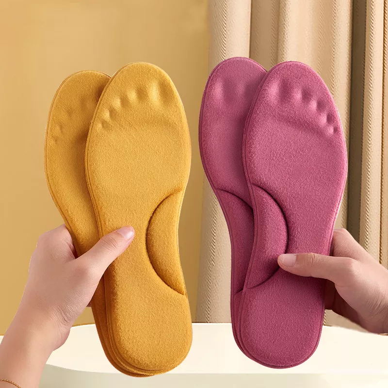 Self Heating Insoles Thermostatic Thermal Insole Massage Memory Foam Arch Support Shoe Pad Heated Pads Winter Warm Men Women