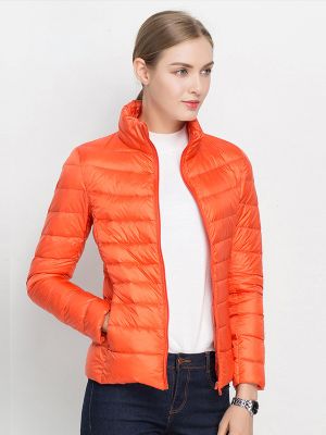 Women Coat New Ultra Light White Duck Down Jacket Slim Women Winter Puffer Jacket Portable Windproof Down Coat 7XL