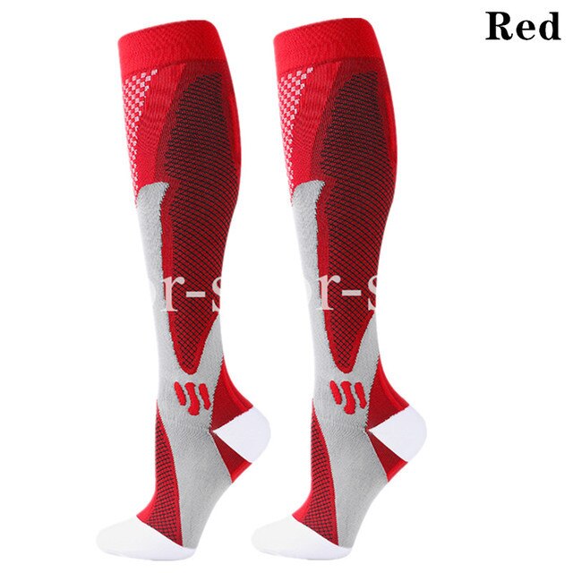 Running Sports Socks Men Women Compression Socks for Football Soccer Medical Varicose Veins Nursing Compression Cycling Socks