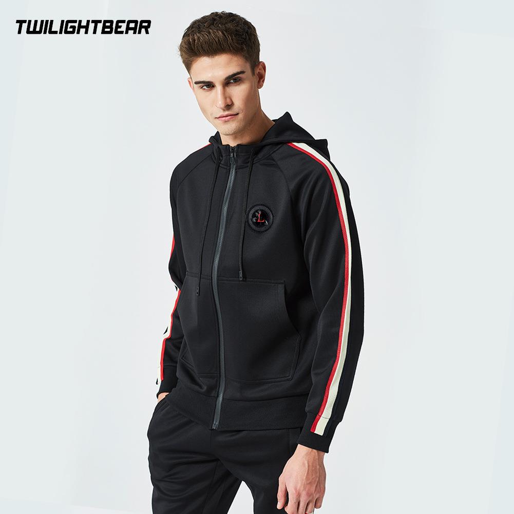 New Men's Sportwear Suit Male Sweatersuits Hooded Suit Spring Autumn EUR Size Casual Suit Men Clothing Trucksuits Sets AFTZ23