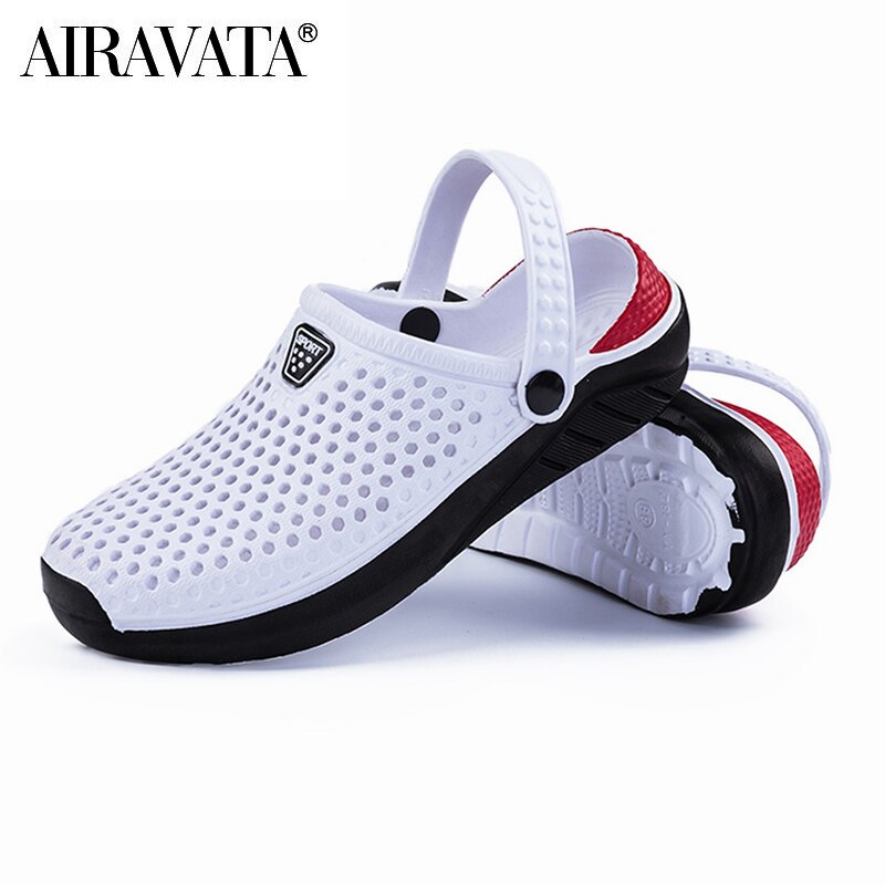 Unisex Fashion Beach Sandals Thick Sole Slipper Waterproof Anti-Slip Sandals Flip Flops for Women Men