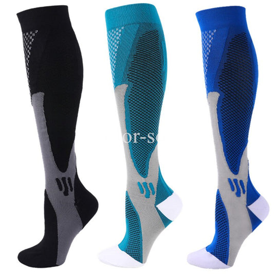 Running Sports Socks Men Women Compression Socks for Football Soccer Medical Varicose Veins Nursing Compression Cycling Socks