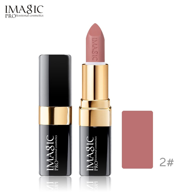 IMAGIC Lipstick Moisturizer Lips Smooth Lip Stick Long Lasting Charming Lip Lipstick Cosmetic Beauty Makeup 12 Colors