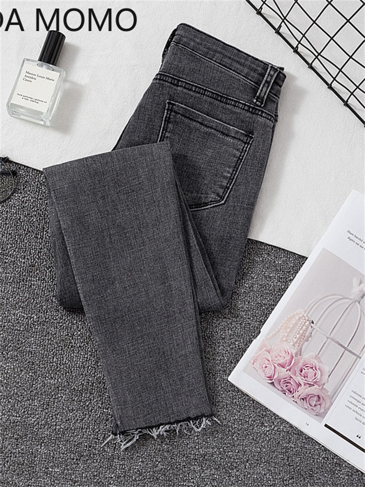 Jeans Female Denim Pants Black Womens Jeans woman Donna Stretch Bottoms Feminino Skinny Pants For Women Trousers