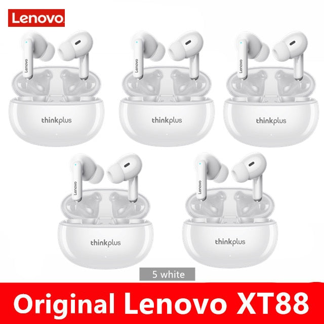 NEW Original Lenovo XT88 TWS Wireless Earphone Bluetooth 5.3 Dual Stereo Noise Reduction Bass Touch Control Long Standby headset