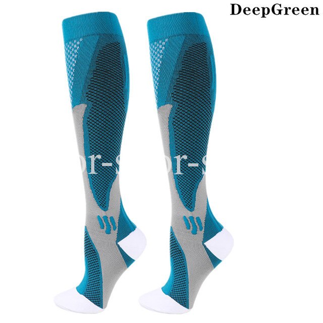 Running Sports Socks Men Women Compression Socks for Football Soccer Medical Varicose Veins Nursing Compression Cycling Socks