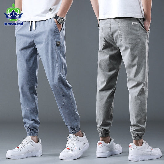 2022 Spring Summer Cotton Jogger Pant Men Pants Harajuku Cargo Jeans Casual Harem Denim Korean Hip Hop Sweatpants Male Trousers