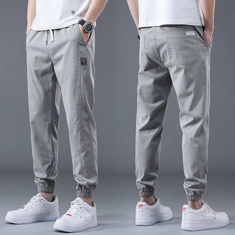 2022 Spring Summer Cotton Jogger Pant Men Pants Harajuku Cargo Jeans Casual Harem Denim Korean Hip Hop Sweatpants Male Trousers