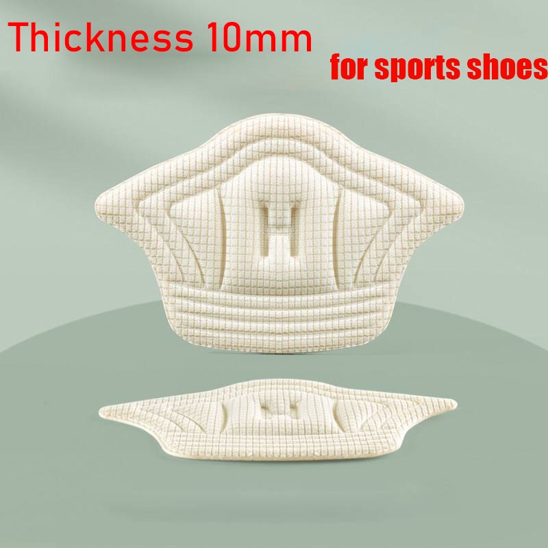 2pcs Shoe Heel Insoles Foot Heel Pad Sports Shoes Adjustable Antiwear Feet Inserts Insoles Heel Protector Sticker Insole Brioche