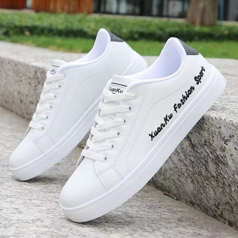 White Vulcanized Sneakers Boys Cheap Flat Comfortable Shoes Men Autumn Spring 2022 Fashion Sneakers  Shoes Men Sneakers