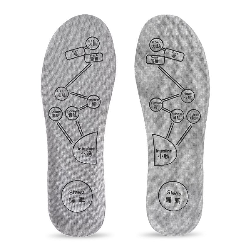 Self Heating Insoles Thermostatic Thermal Insole Massage Memory Foam Arch Support Shoe Pad Heated Pads Winter Warm Men Women