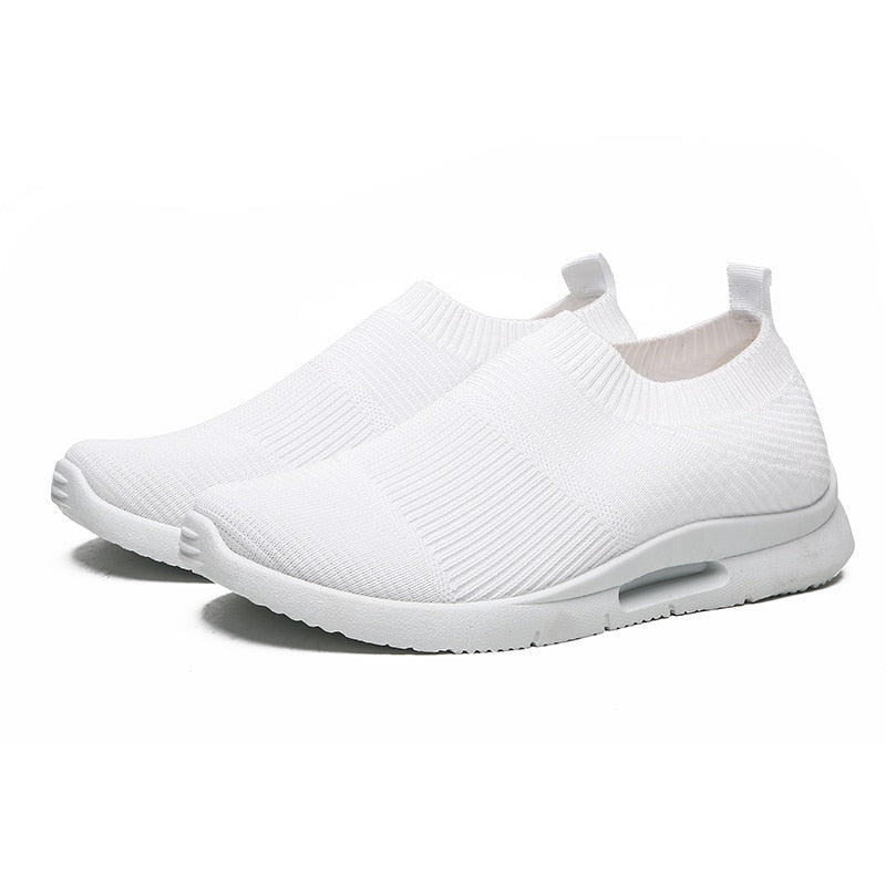 Damyuan Men Light Running Shoes Jogging Shoes Breathable Women&#39;s Sneakers Slip on Loafer Shoe Men&#39;s Casual Shoes Size 46 2021