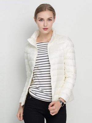 Women Coat New Ultra Light White Duck Down Jacket Slim Women Winter Puffer Jacket Portable Windproof Down Coat 7XL