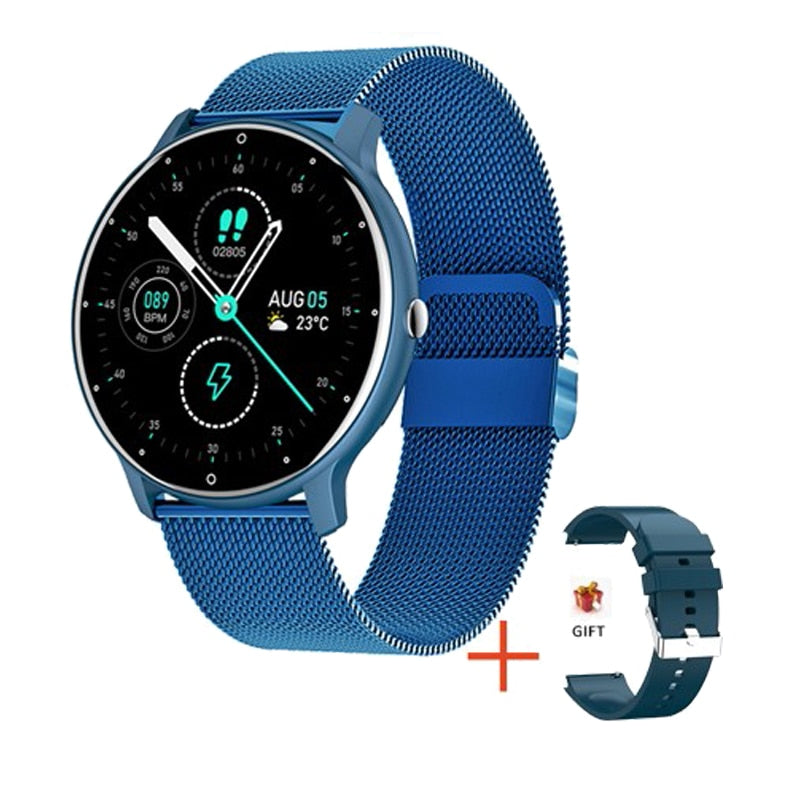 2022 Smart Watch Men Women Full Touch Screen Sport Fitness Watch Man IP67 Waterproof Bluetooth For Android IOS Smartwatch Men