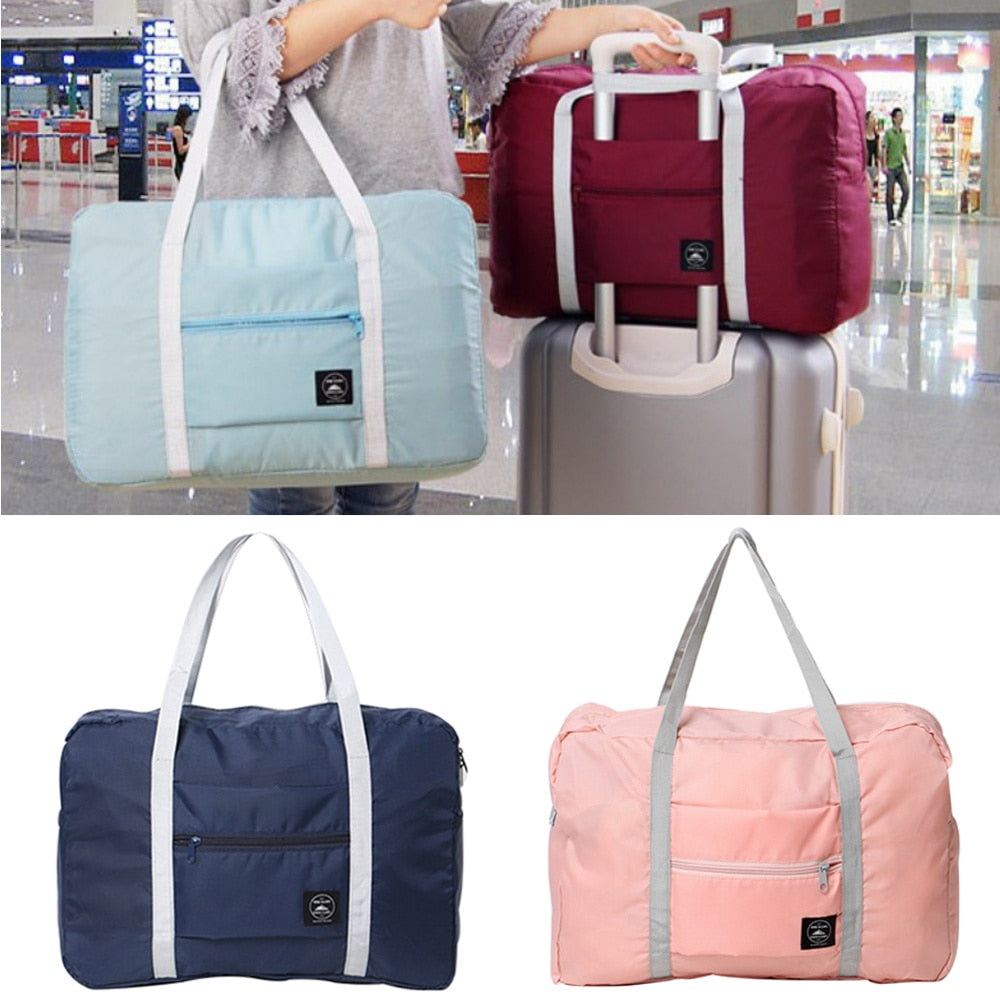 2023 Travel Bag Women Handbags Luggage Foldable Gadgets Organizer Large Capacity Holiday Traveler Accessories Storage Tote Men