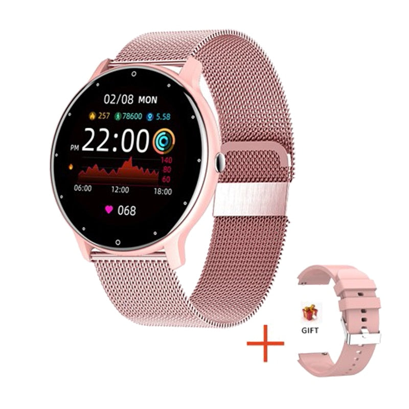 2022 Smart Watch Men Women Full Touch Screen Sport Fitness Watch Man IP67 Waterproof Bluetooth For Android IOS Smartwatch Men