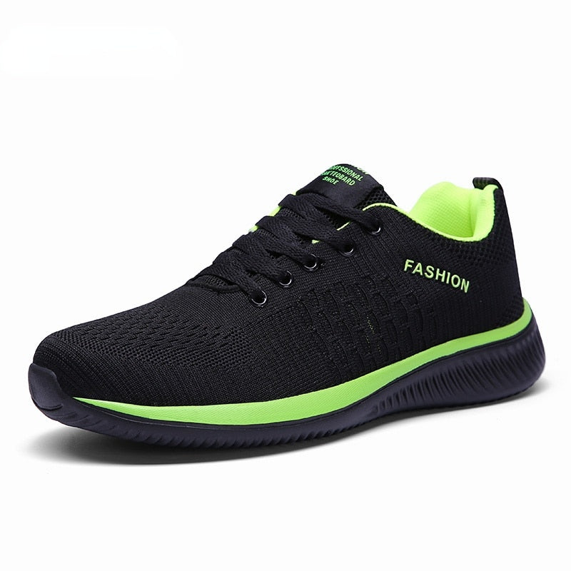 Mens Shoes Casual Sneakers Breathable Light Running Shoes Men Sports Shoes Mesh Plus Size Comfortable Walking Man Vulcanize Shoe